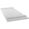 Ekena Millwork Americraft 6-Board (2 Batten) Wood Joined Board-n-Batten Shutters w/Ellipt Top, ARW101BE621X77WHH, PR ARW101BE621X77WHH - alternate 8